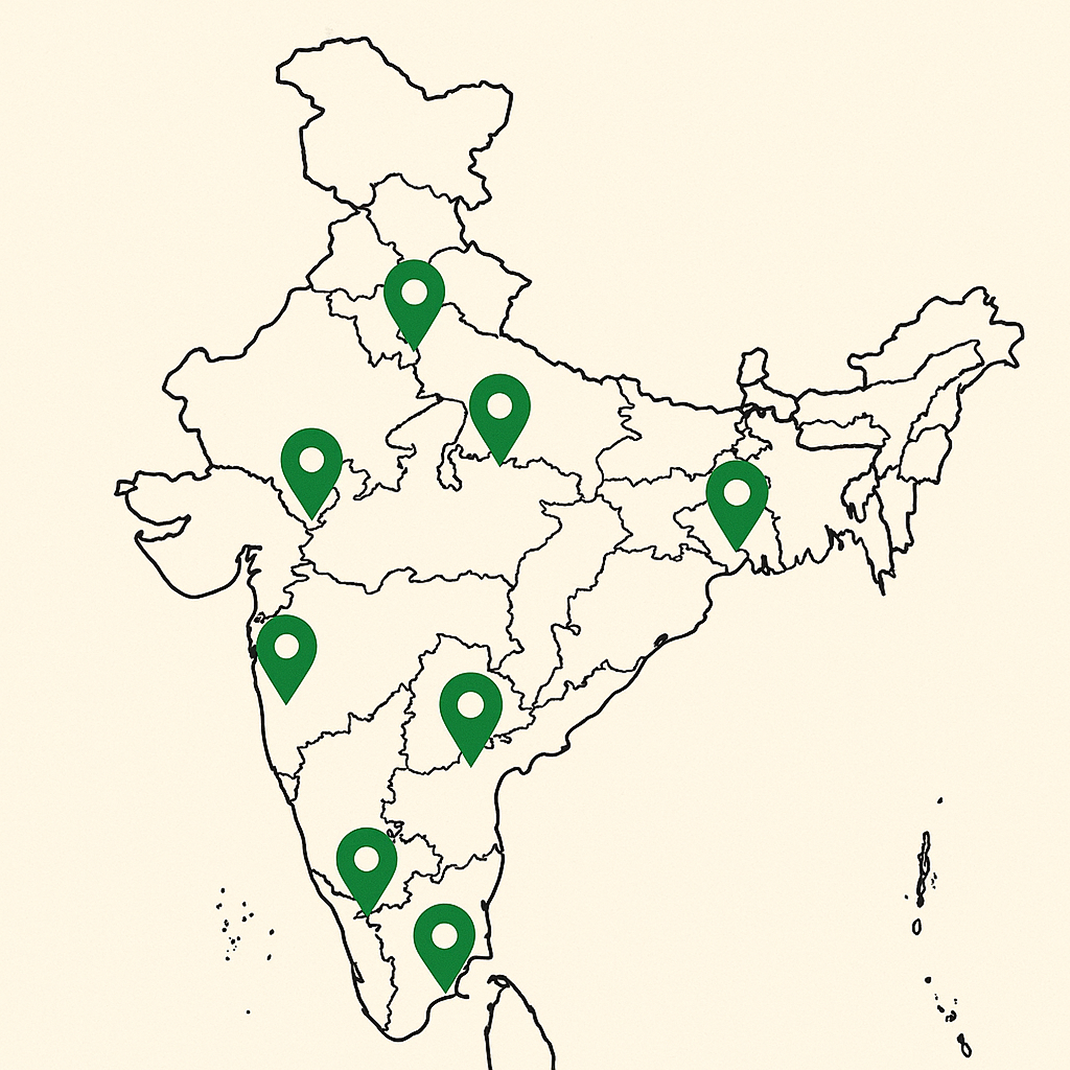 20250914 1239 indian map warehouses simple compose 01k53gvdxcf79bn4g5rnkfayqa 1